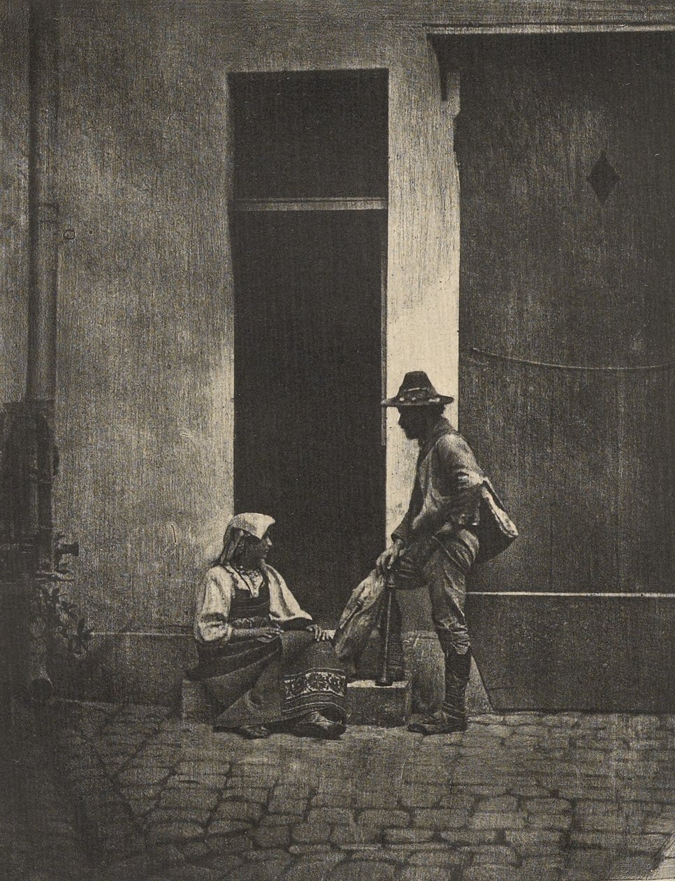 [Pifferari torna a casa]. da Charles Nègre