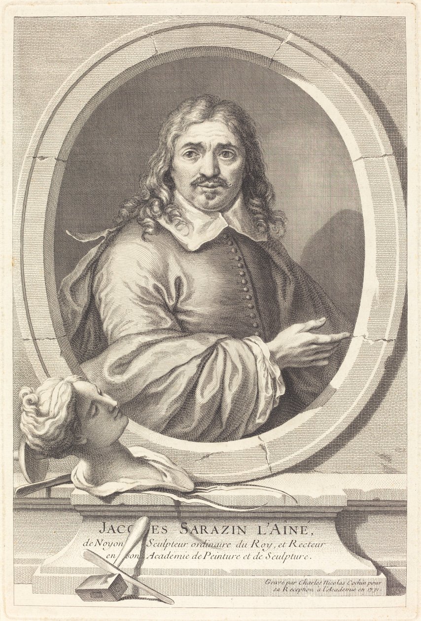 Jacques Sarazin il Vecchio da Charles Nicolas Cochin I