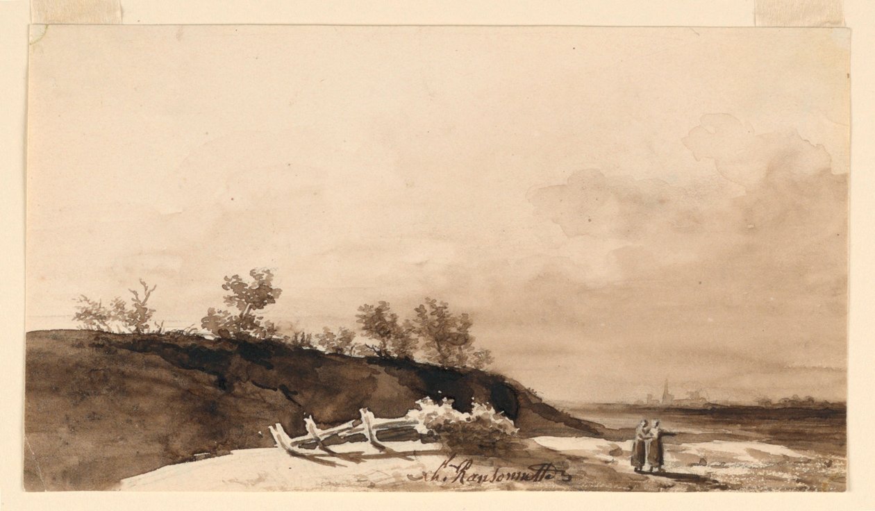 Paesaggio da Charles Nicolas Ransonnette