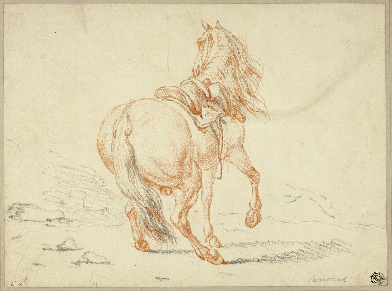 Cavallo senza cavaliere da Charles Parrocel