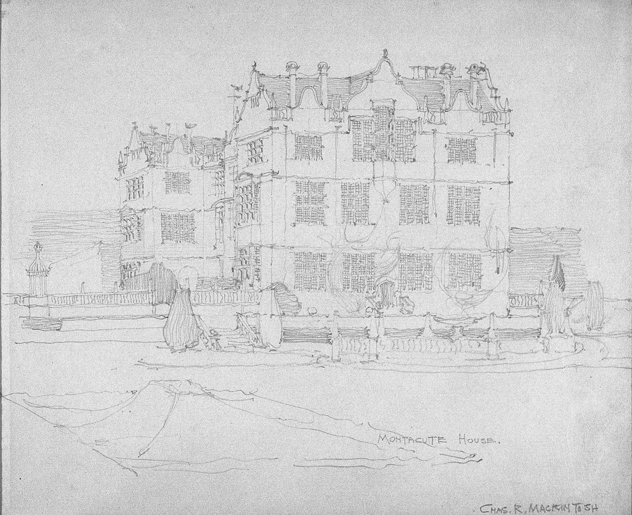 Casa Montacute, c.1893-1920 da Charles Rennie Mackintosh