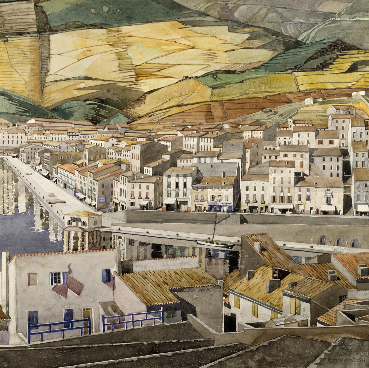 Port Vendres da Charles Rennie Mackintosh