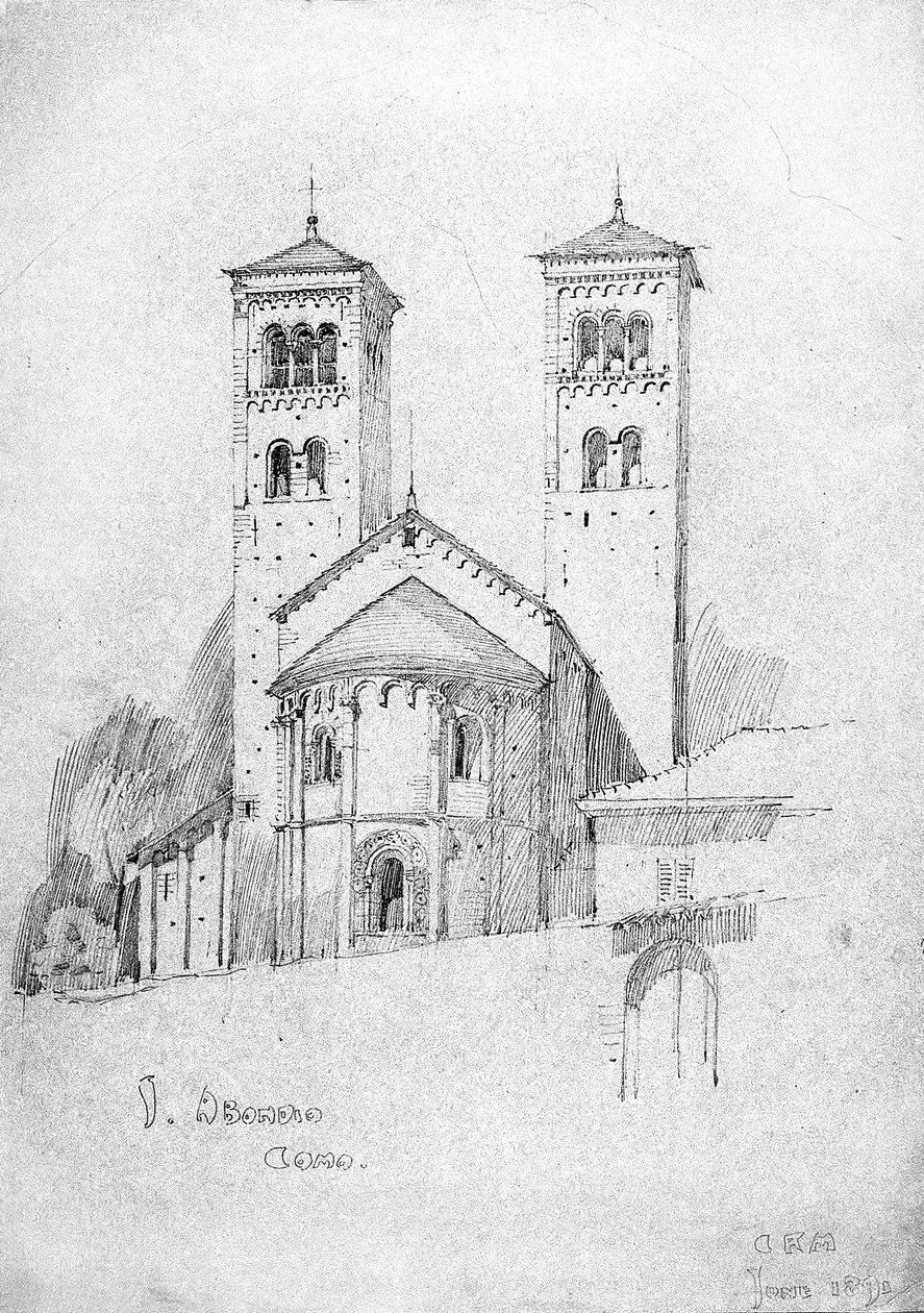 S. Abondio, Como, 1891 da Charles Rennie Mackintosh
