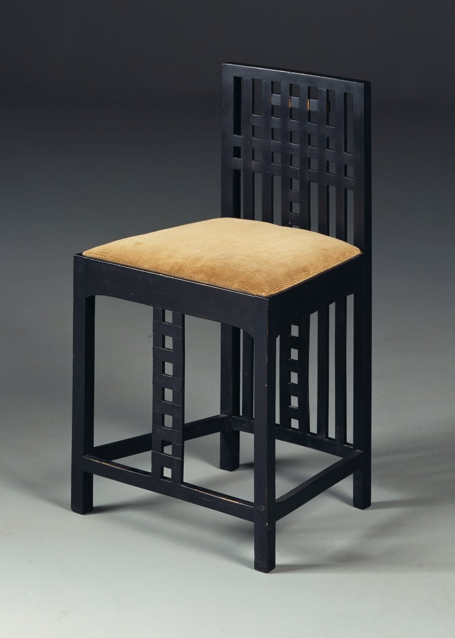 Sedia laterale, c.1905/10 da Charles Rennie Mackintosh