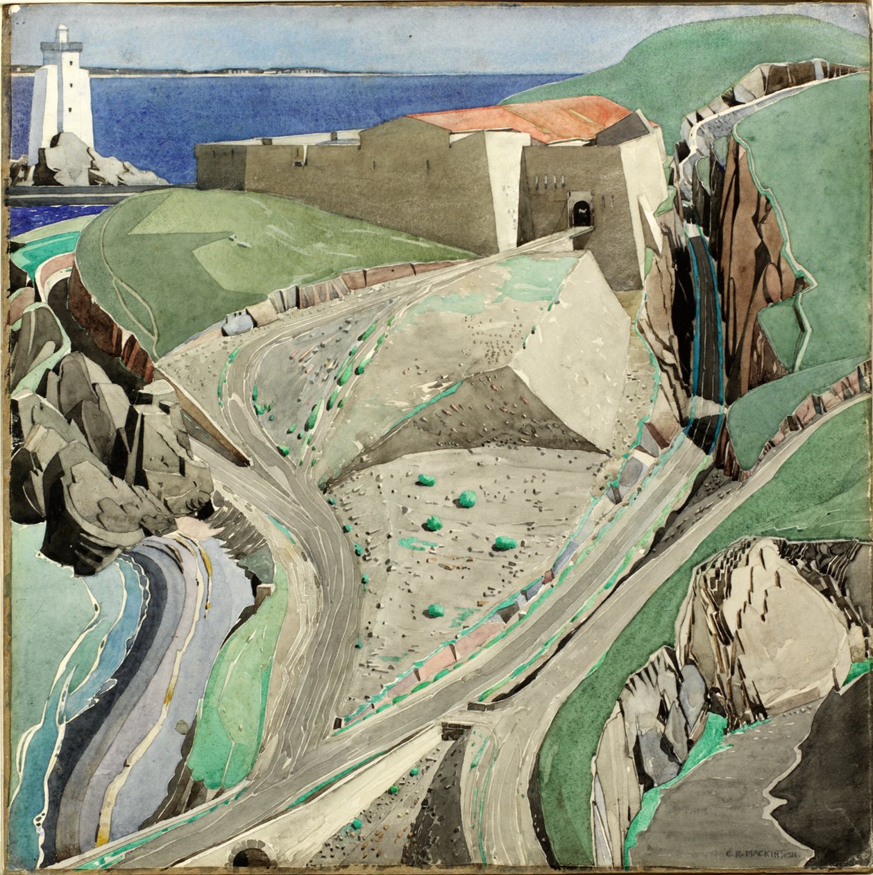 Il Forte, 1924-27 da Charles Rennie Mackintosh
