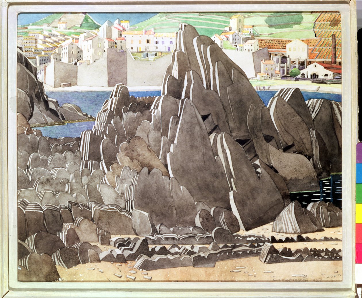 Le rocce, 1927 da Charles Rennie Mackintosh