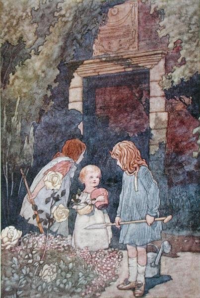 Il giardino dei bambini, pubblicato nel 1912 da Charles Robinson
