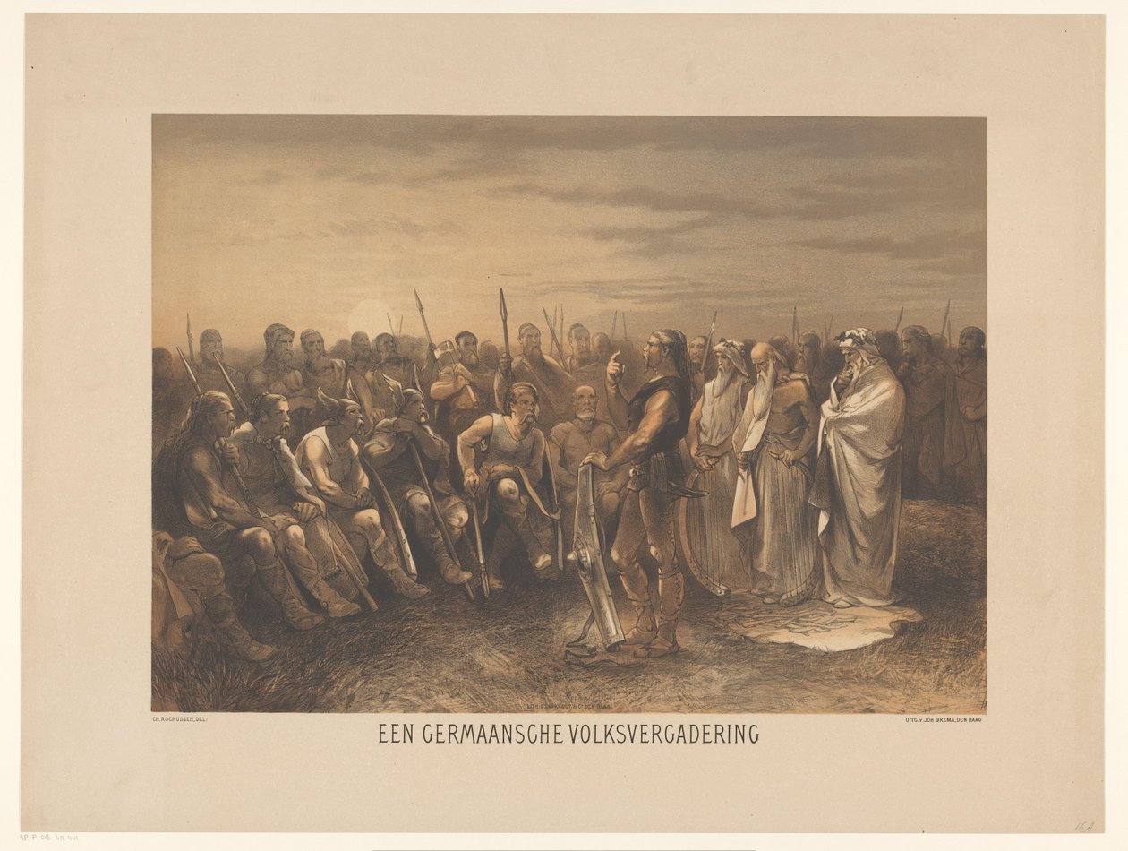 Assemblea popolare germanica da Charles Rochussen