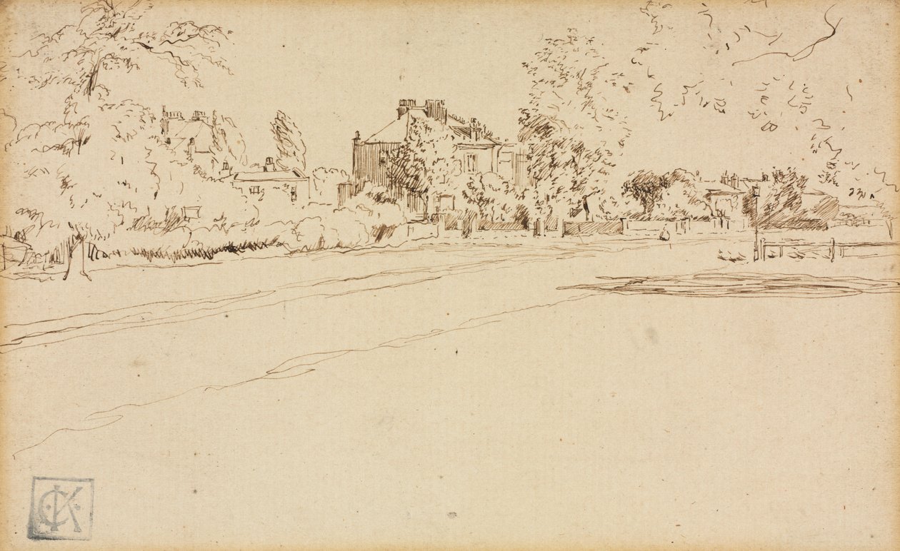Casa a Hammersmith da Charles Samuel Keene