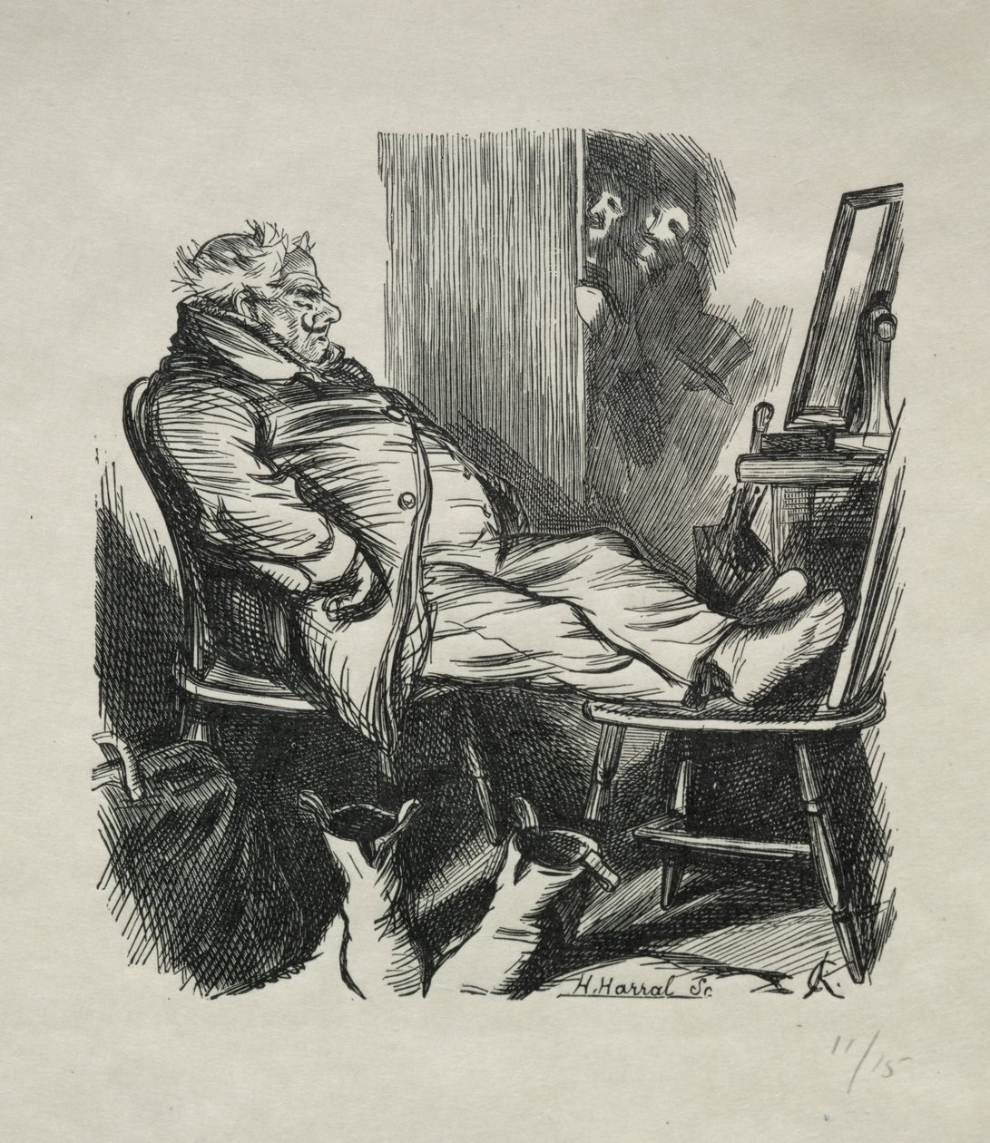 Come ho perso i miei baffi, 1866 da Charles Samuel Keene