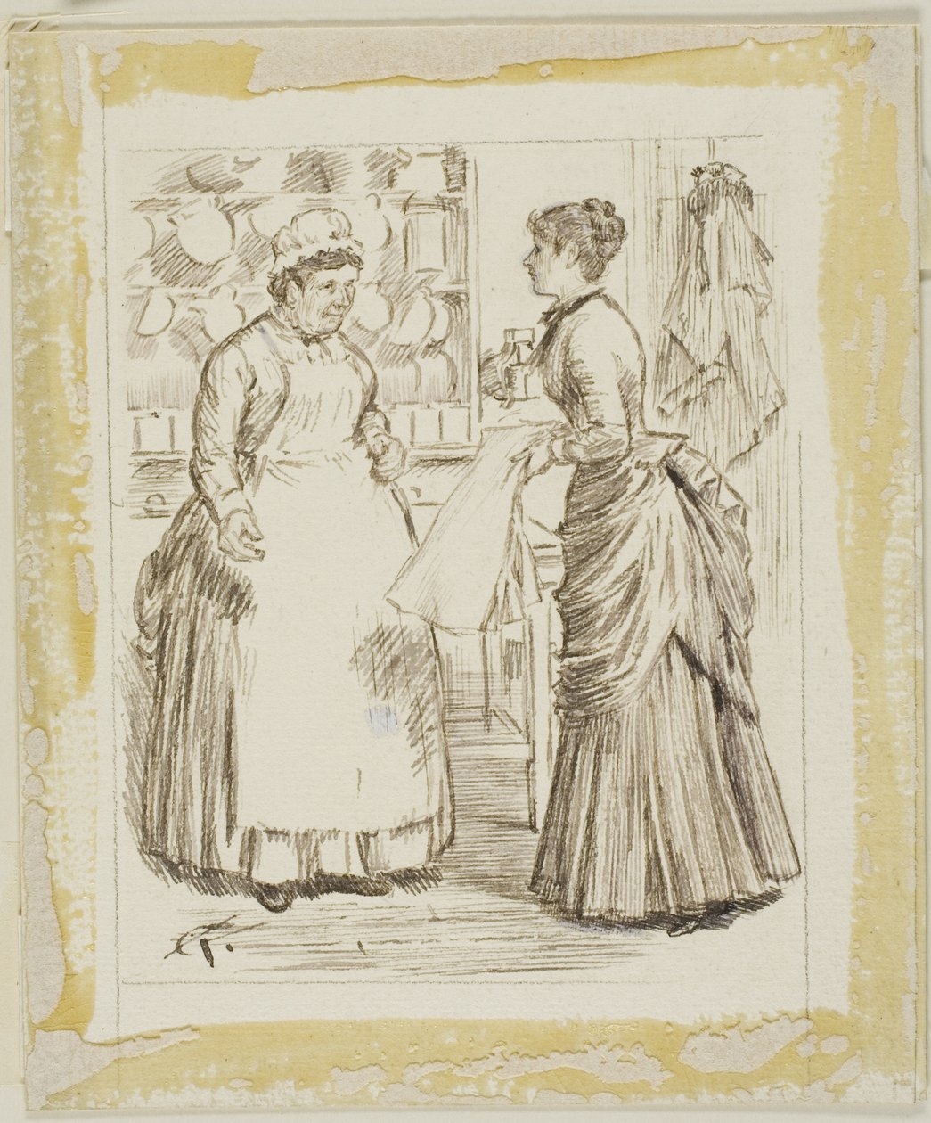In cucina da Charles Samuel Keene