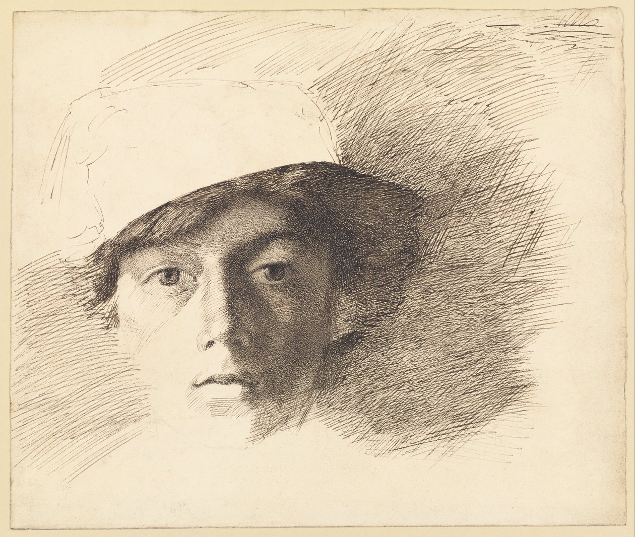 Autoritratto da Charles Samuel Keene
