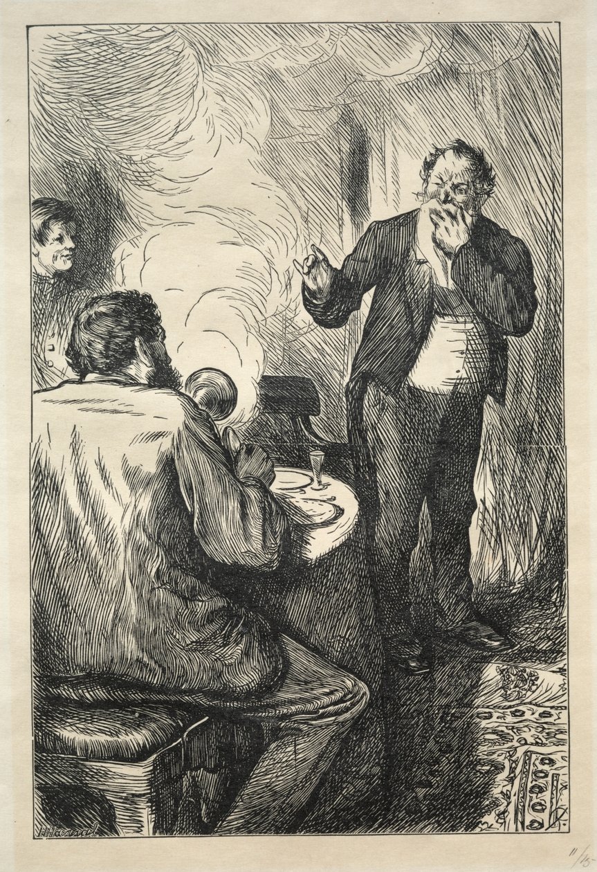 Fumare severamente vietato da Charles Samuel Keene