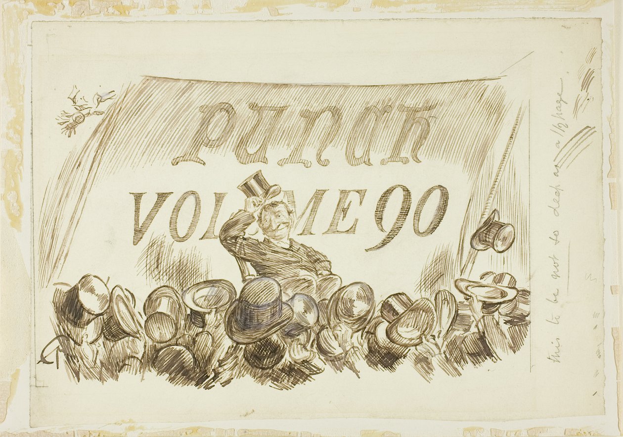 Studio per Punch, Volume 90 da Charles Samuel Keene
