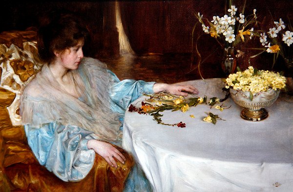 Primavera rinascimentale da Charles Sims