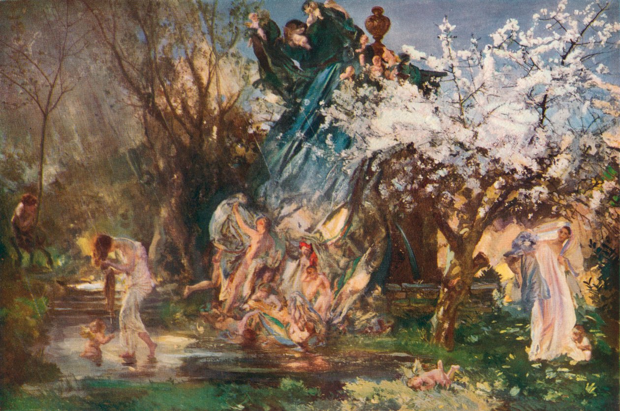 La doccia, XX secolo da Charles Sims
