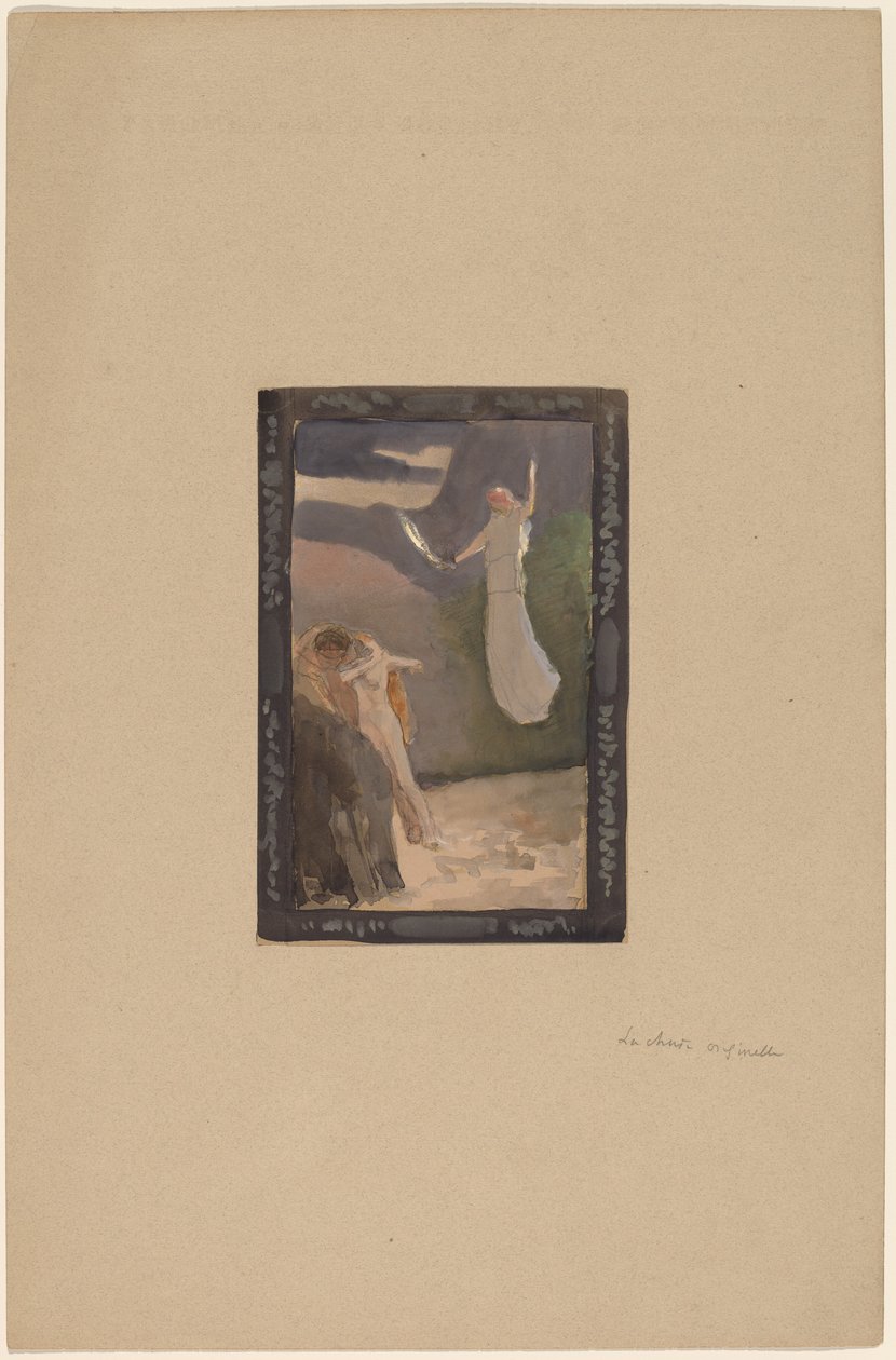 Studio per un Pannello da Charles Sprague Pearce