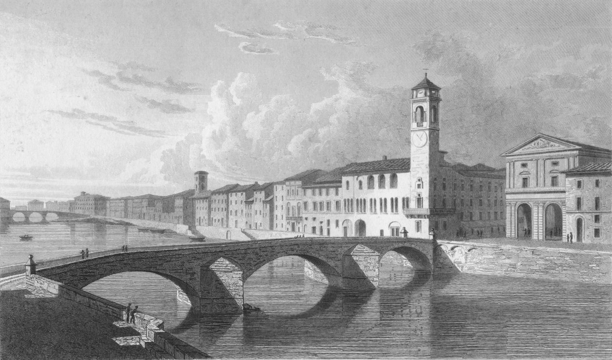 Pisa, 1818 da Charles Theodosius Heath