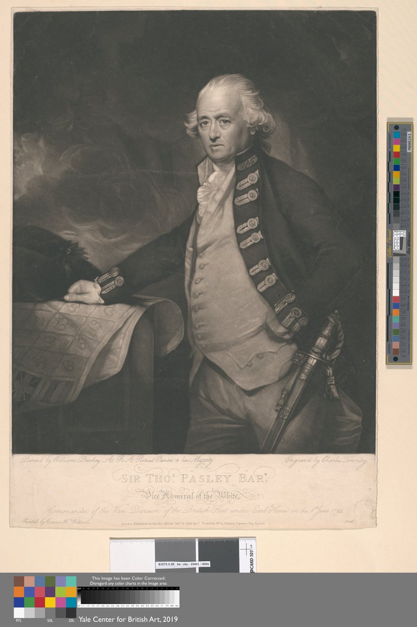 Sir Thomas Pasley da Charles Townley