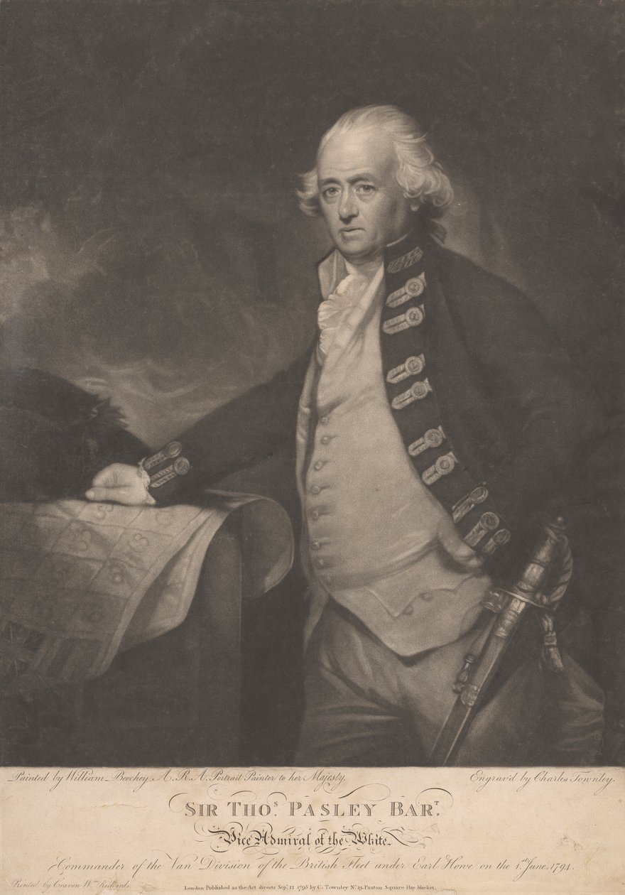 Sir Thomas Pasley da Charles Townley