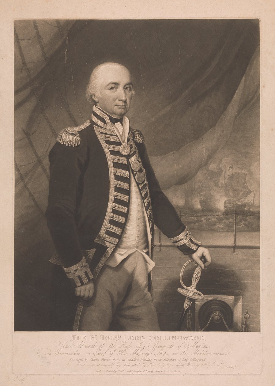 Lord Collingwood da Charles Turner