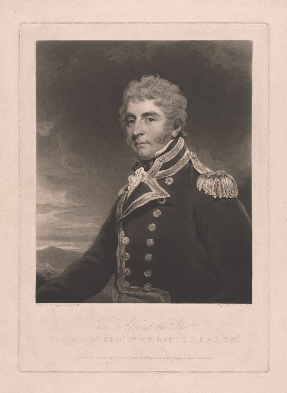 Sir Henry Blackwood da Charles Turner