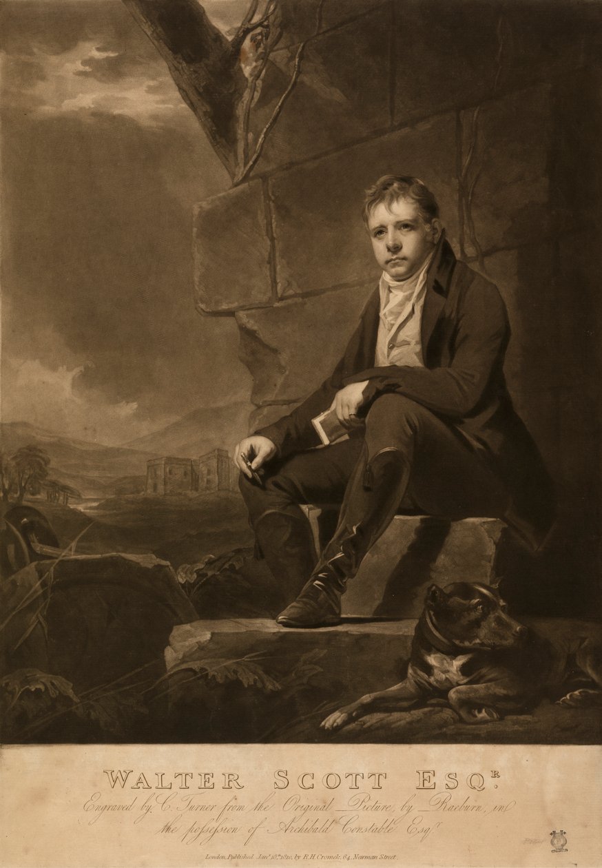 Sir Walter Scott da Charles Turner