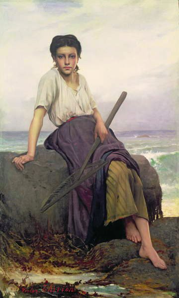 Pescatrice da Charles Victor Thirion