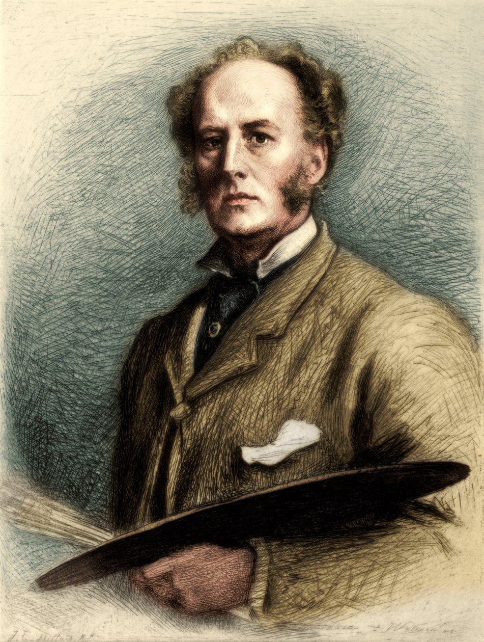 John Everett Millais, artista britannico, c1880-1882 da Charles Waltner
