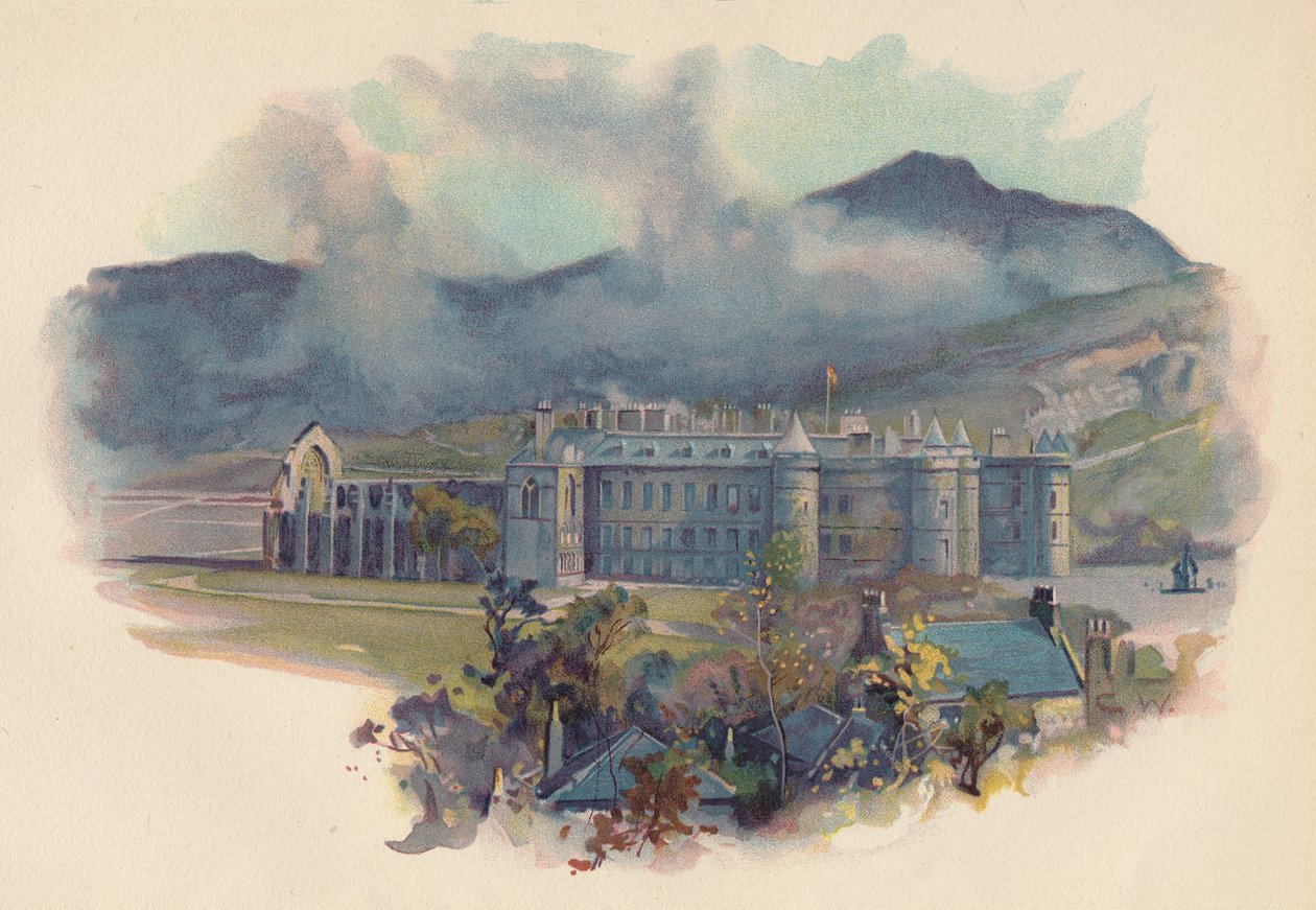 Palazzo di Holyrood da Charles Wilkinson