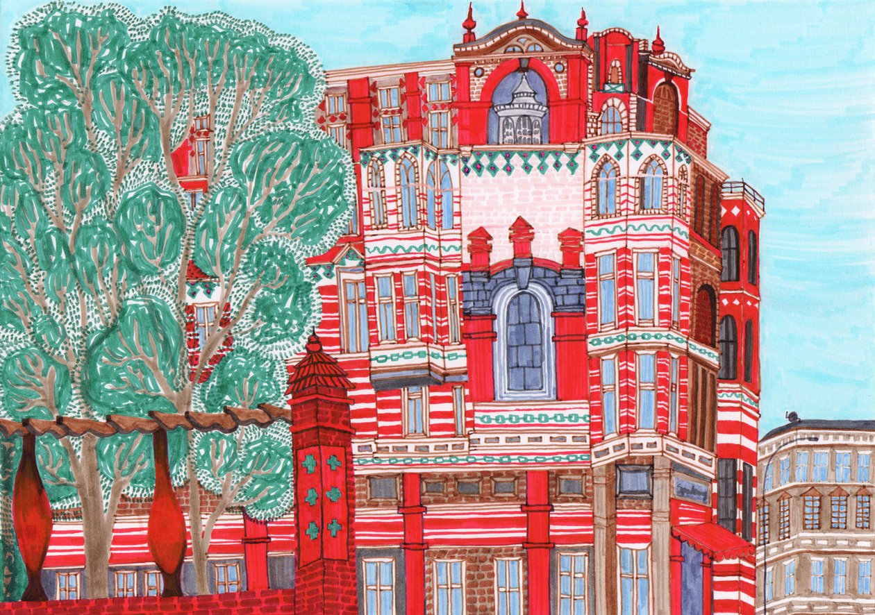 Badstraße a Wedding, 2017 da Charlotte Orr