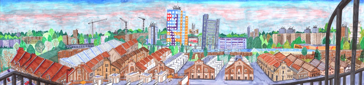 Storkower Straße, 2017 da Charlotte Orr