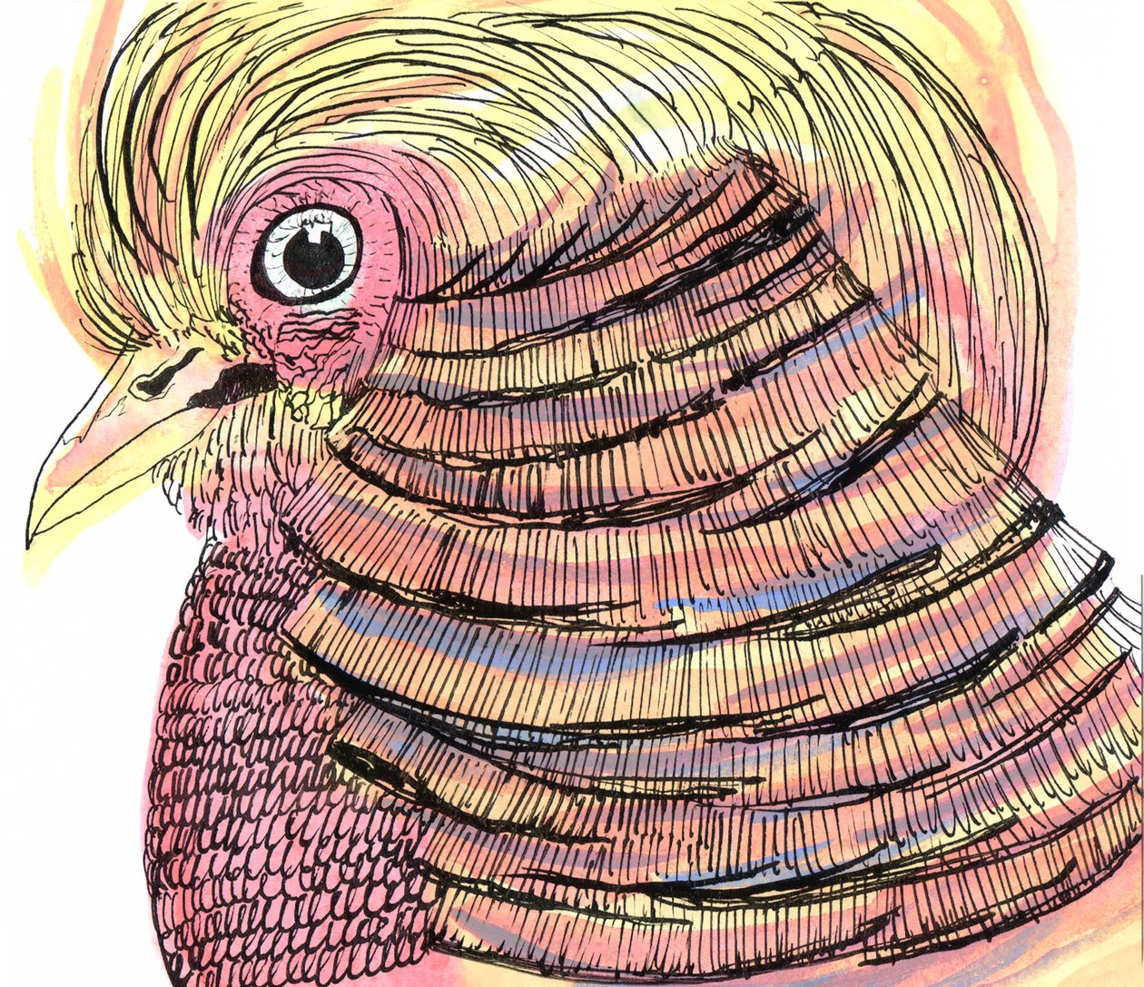 Uccello tropicale, 2018 da Charlotte Orr