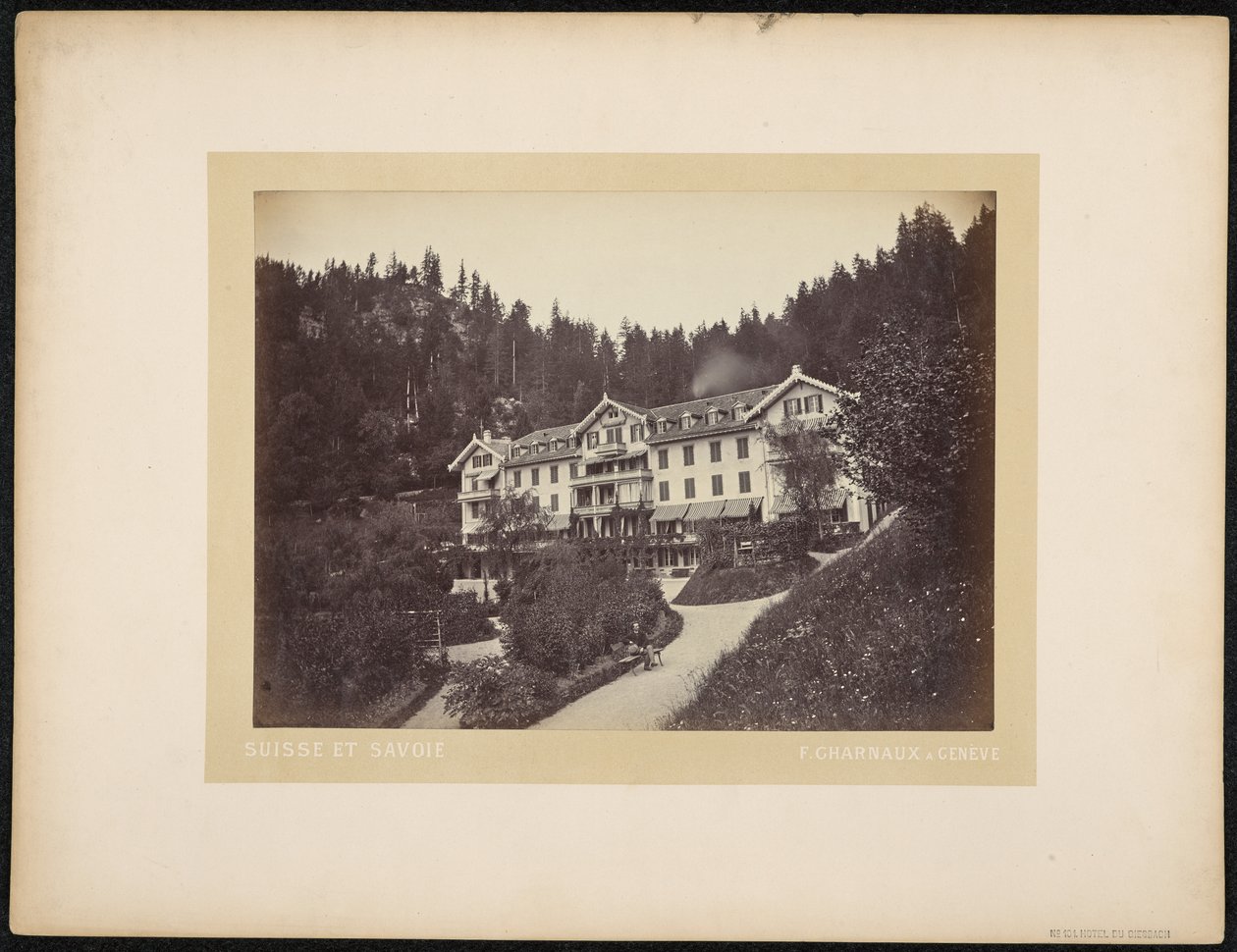 Albergo du Giessbach da Charnaux Frères and Cie.
