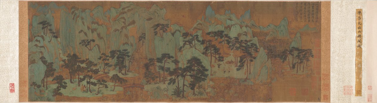Montagne degli Immortali, 1279-1368 da Chen Ruyan