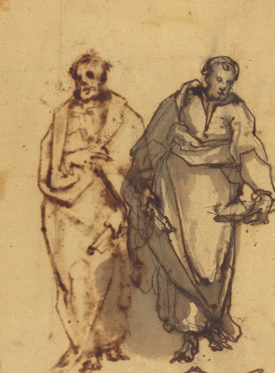 Due Figure Drappeggiate da Cherubino Alberti