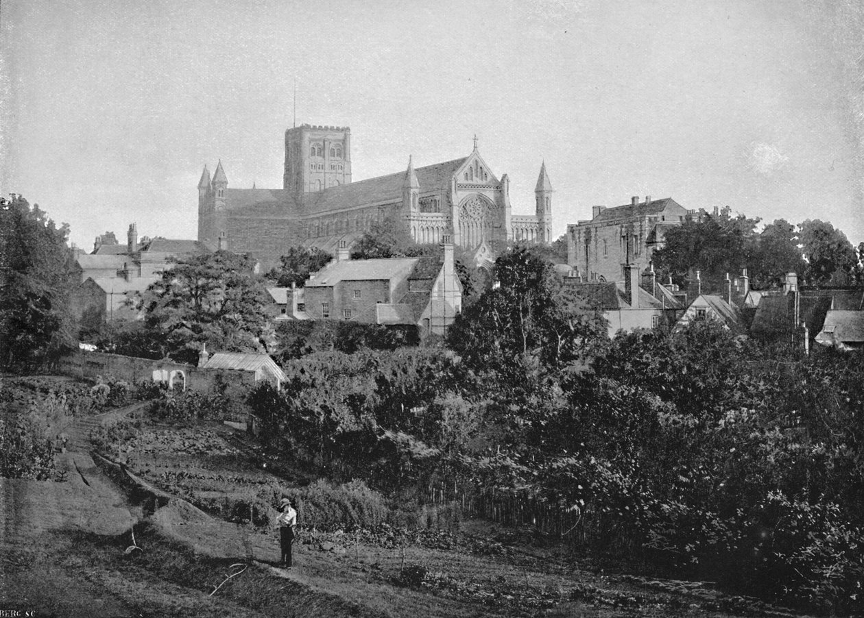 Cattedrale di St. Albans da Chester Vaughan