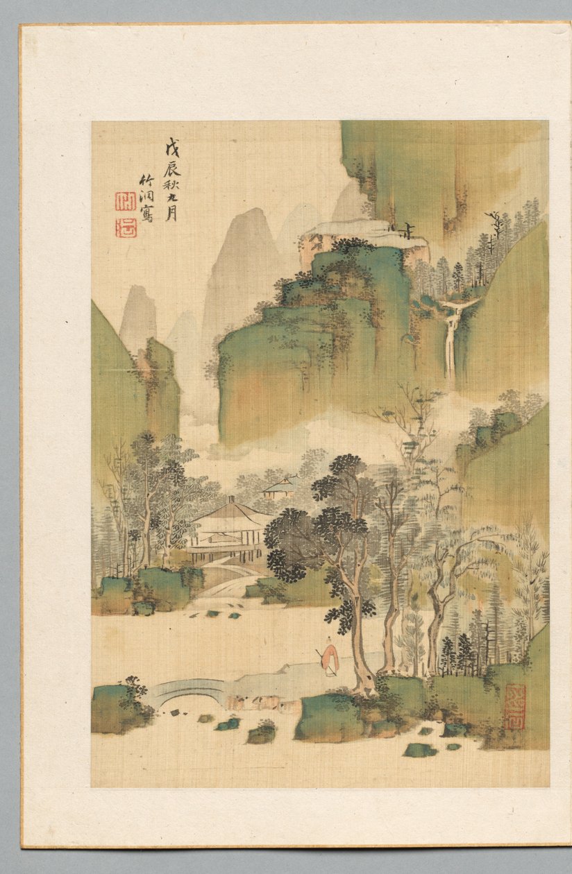 Paesaggio, 1808 da Chikuto Nakabayashi
