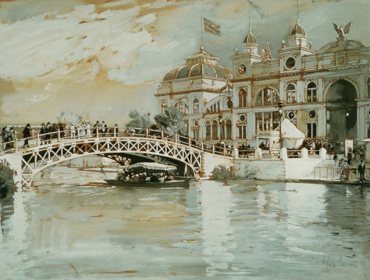 Esposizione colombiana, Chicago da Childe Hassam
