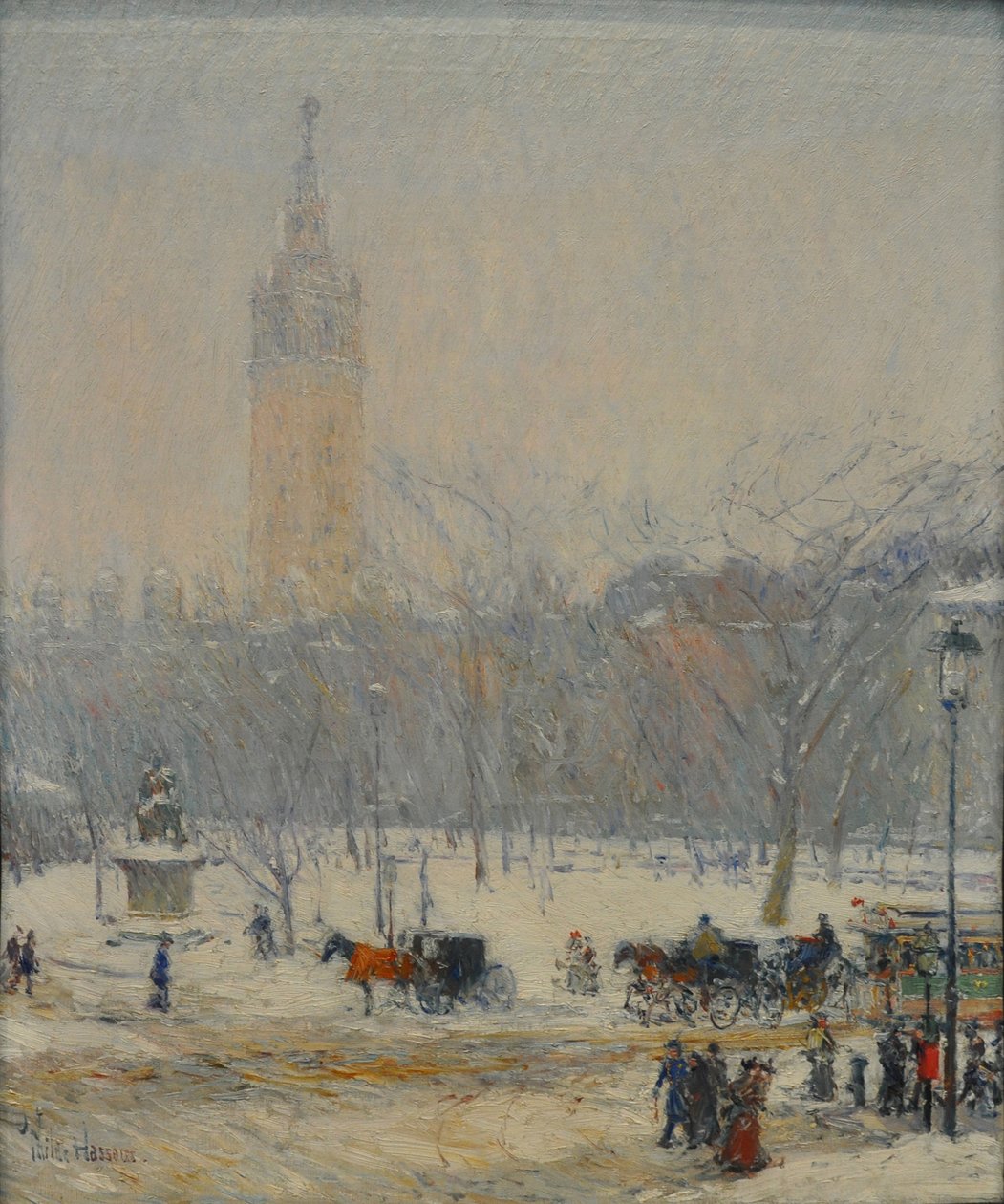 Tempesta di neve, Madison Square da Childe Hassam