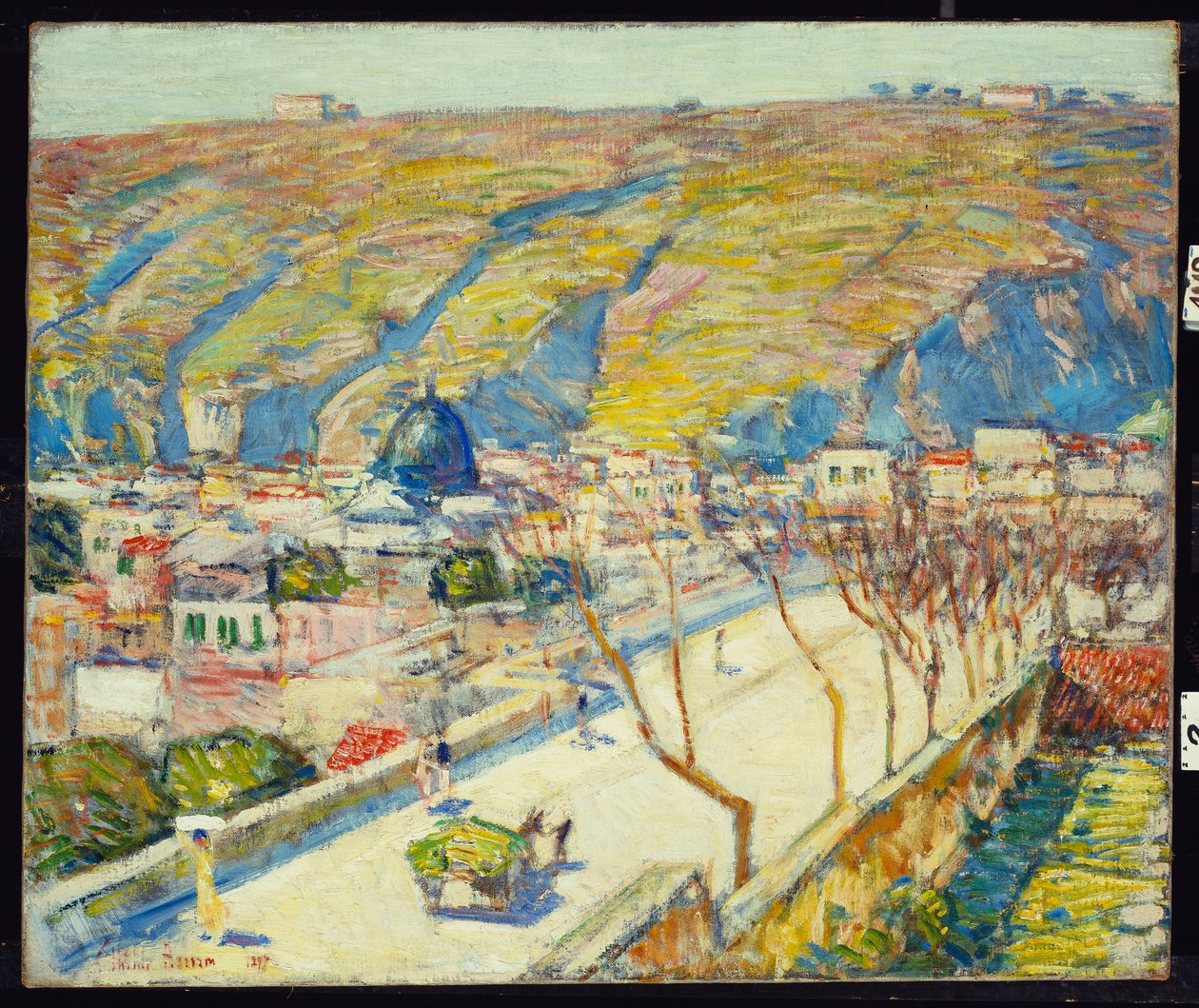 Ponte a Posillipo, Napoli da Childe Frederick Hassam