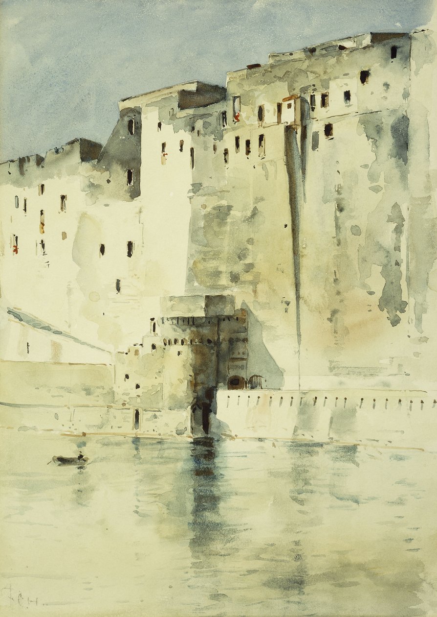 Vecchia Fortezza di Napoli da Childe Frederick Hassam