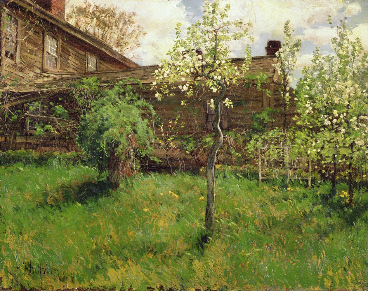 Vecchia casa, Dorchester da Childe Frederick Hassam