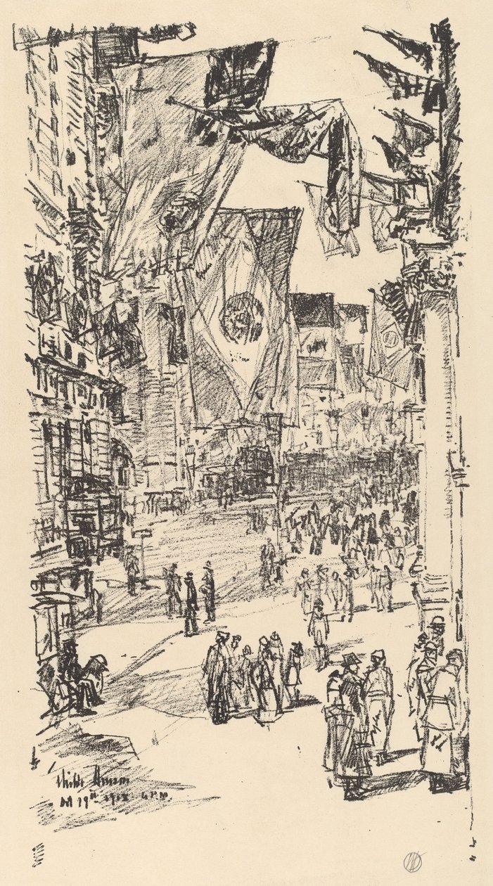 Viale degli Alleati da Childe Hassam