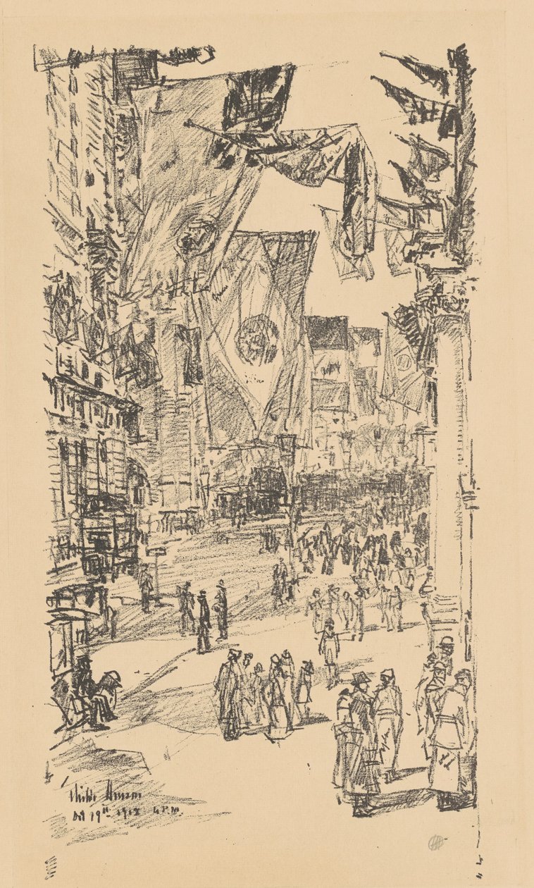 Viale degli Alleati da Childe Hassam