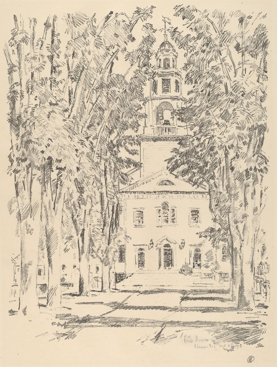 Chiesa Coloniale, Gloucester da Childe Hassam