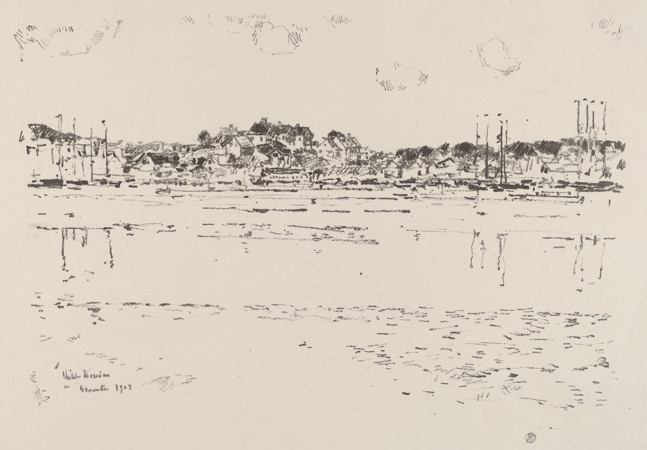 Porto Interno da Childe Hassam