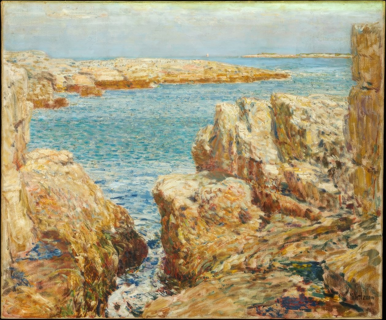 Scena costiera, Isole di Shoals da Childe Hassam