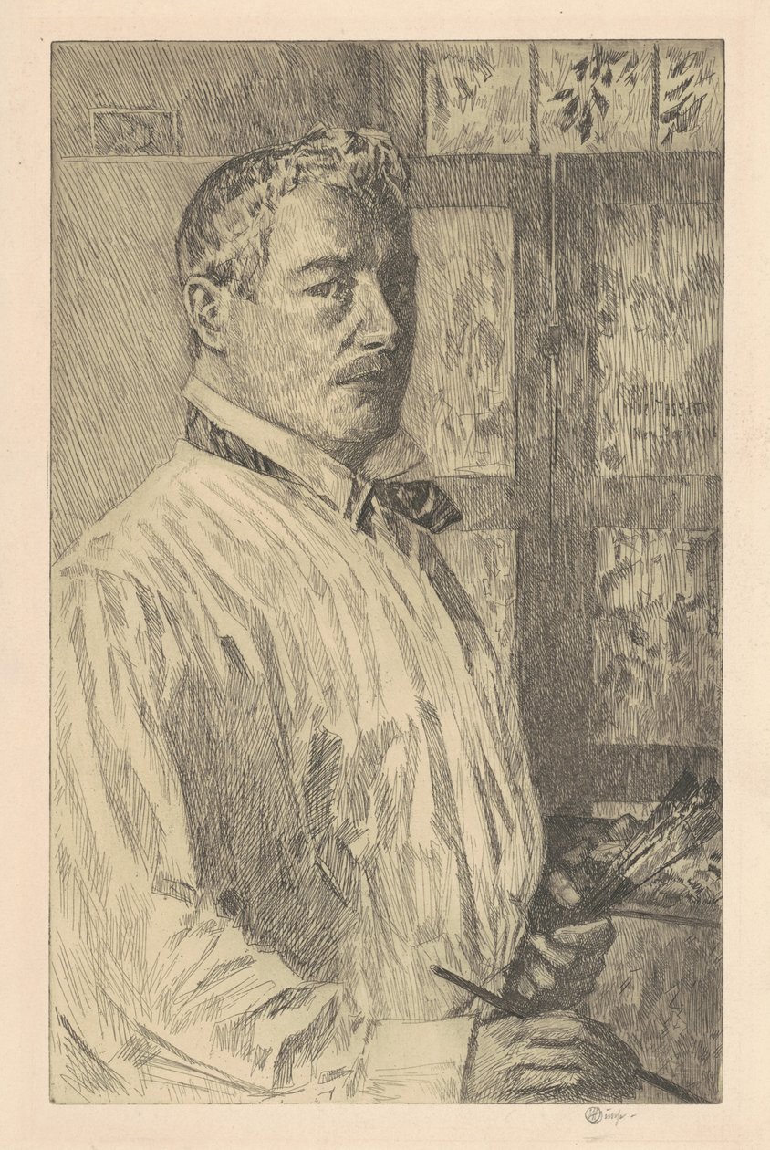 Autoritratto da Childe Hassam
