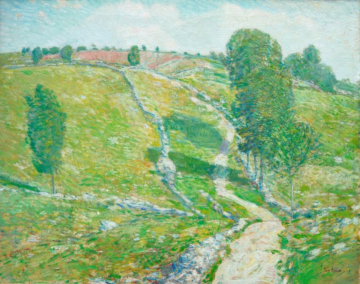 Strada nella Terra di Nod da Childe Hassam
